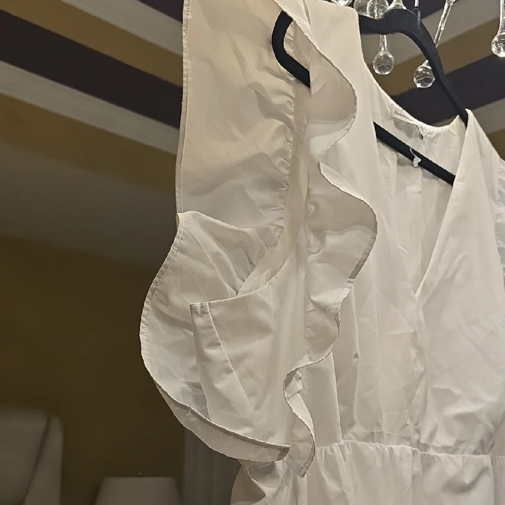 Abercrombie & Fitch White Mini Dress XXXLP - Picture 6 of 16